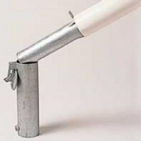 Glasfiberstang m. fortovsbeslag - Glasfiberstang til flagallé i flere størrelser